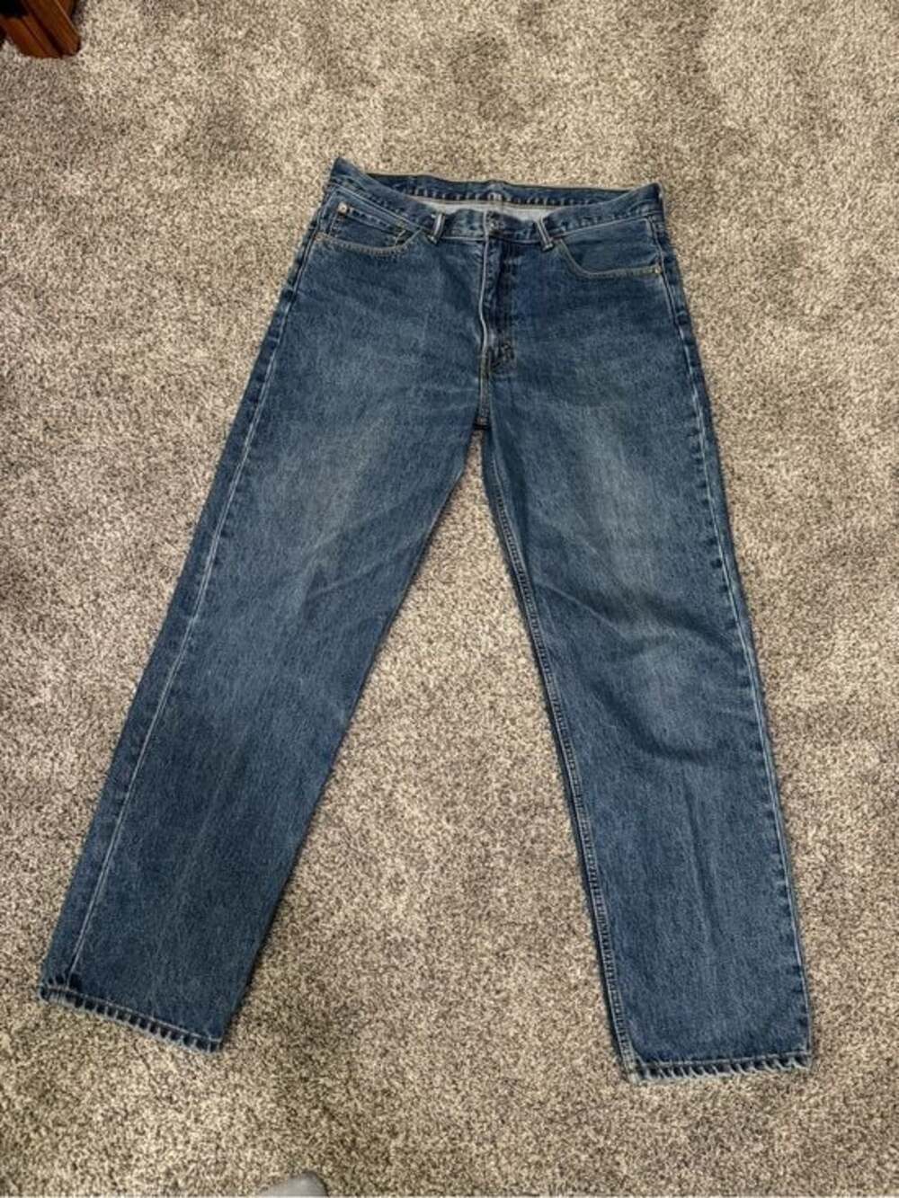 Levi’s 550 Relaxed Fit Jeans 36x32 Vintage Blue Denim